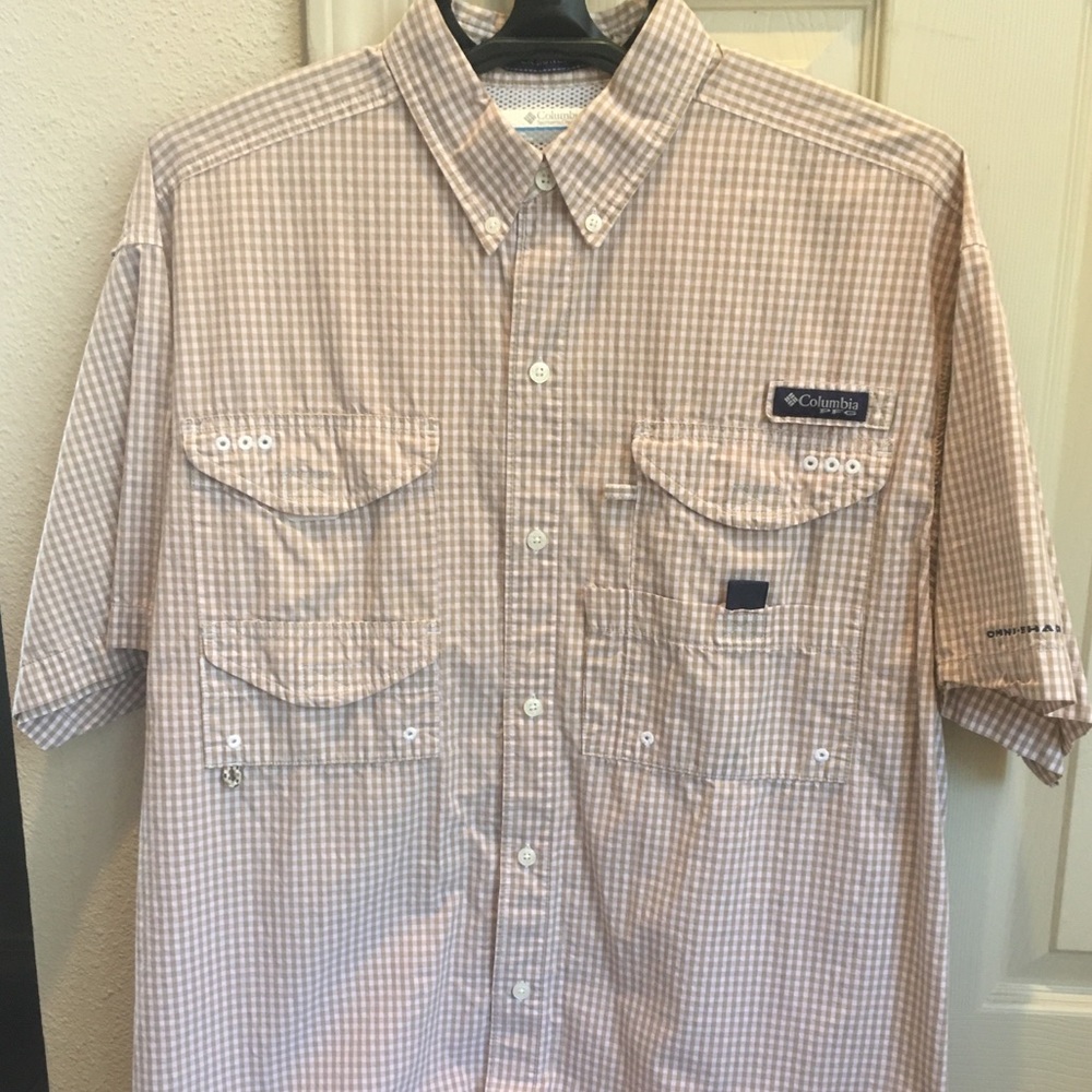 Men's M Columbia PFG short sleeve